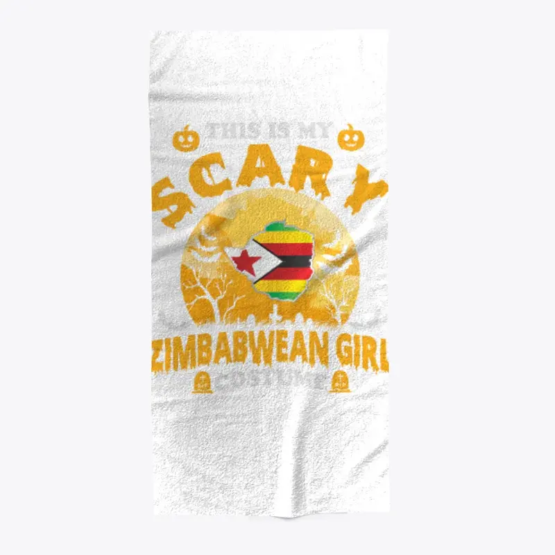 This is My Scary Zimbabwean Girl Costume