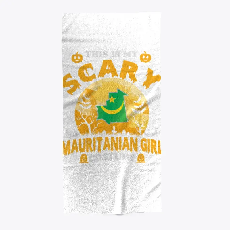 This's My Scary Mauritanian Girl Costume