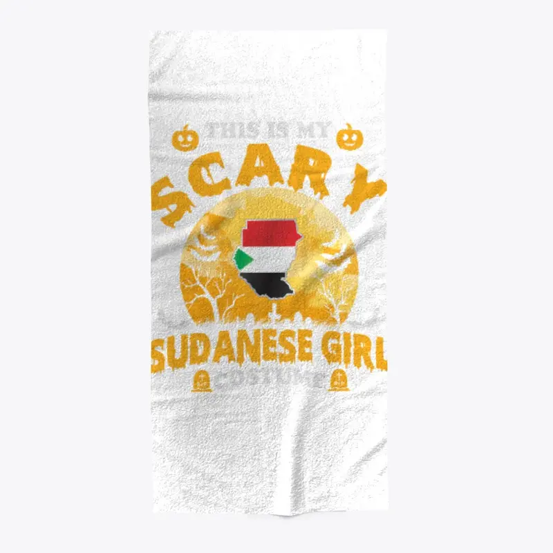 This is My Scary Sudanese Girl Costume