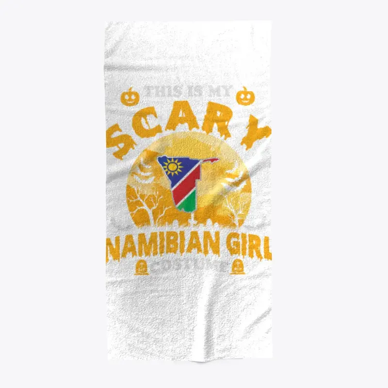 This is My Scary Namibian Girl Costume