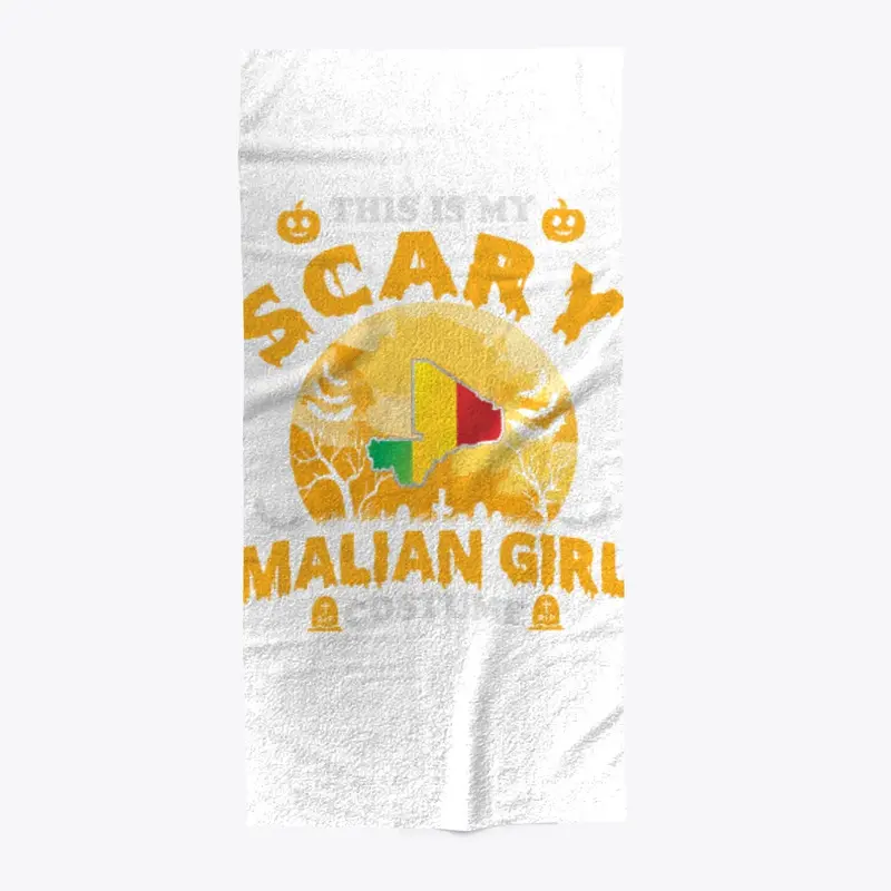 This is My Scary Malian Girl Costume