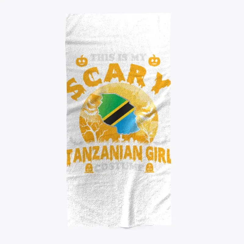 This is My Scary Tanzanian Girl Costume