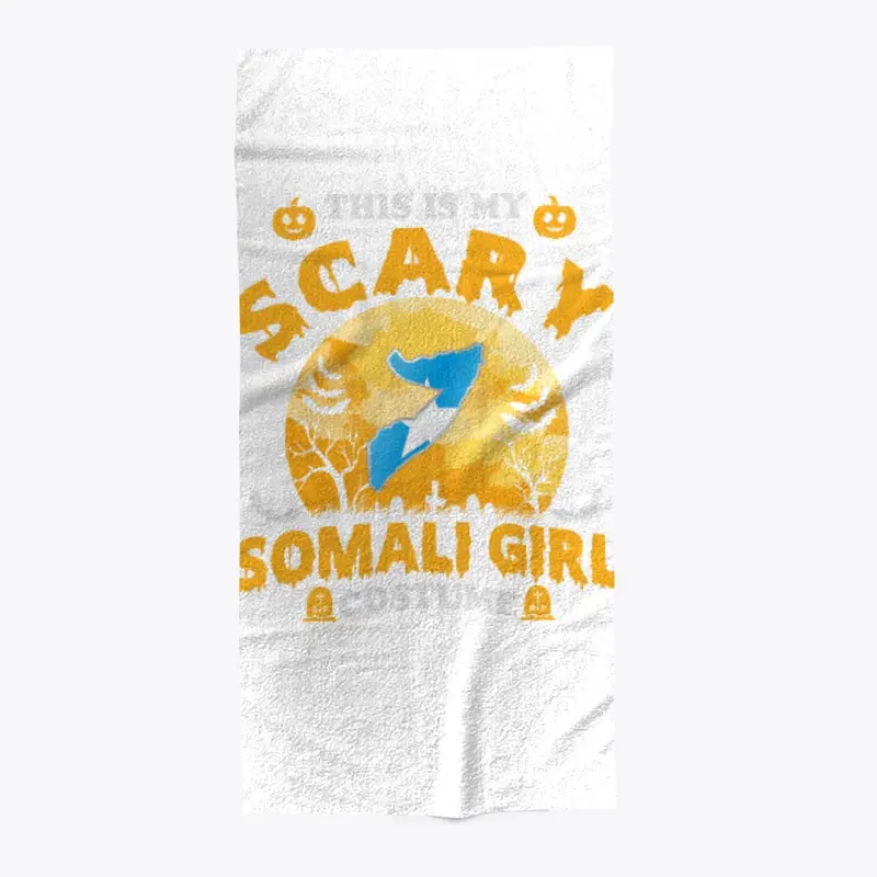 This is My Scary Somali Girl Costume