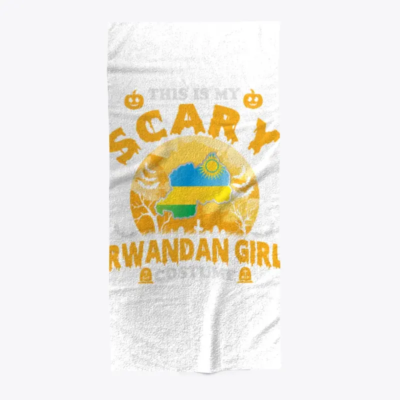 This is My Scary Rwandan Girl Costume